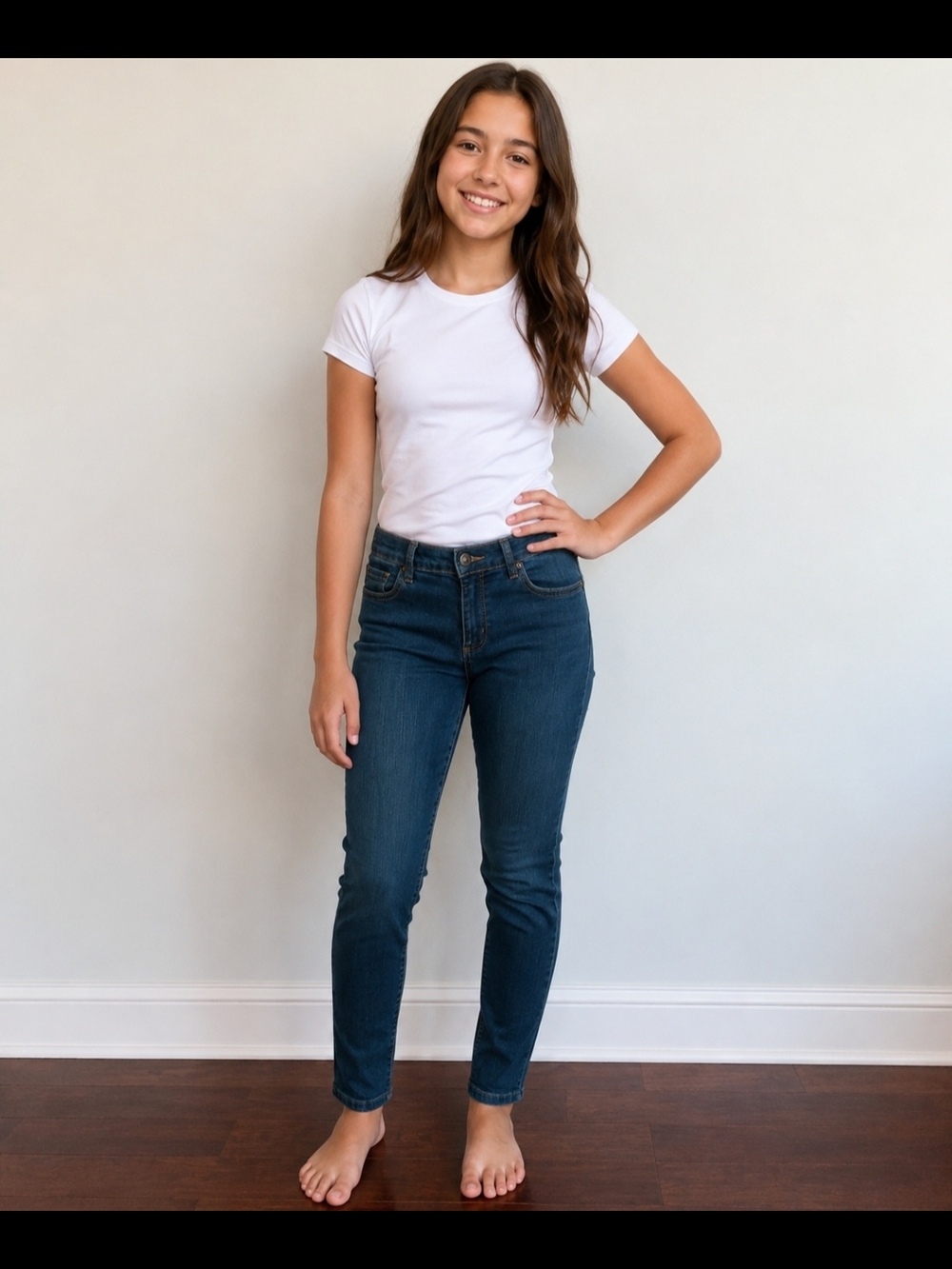 Place Women's Skinny Jeans - Dark Blue